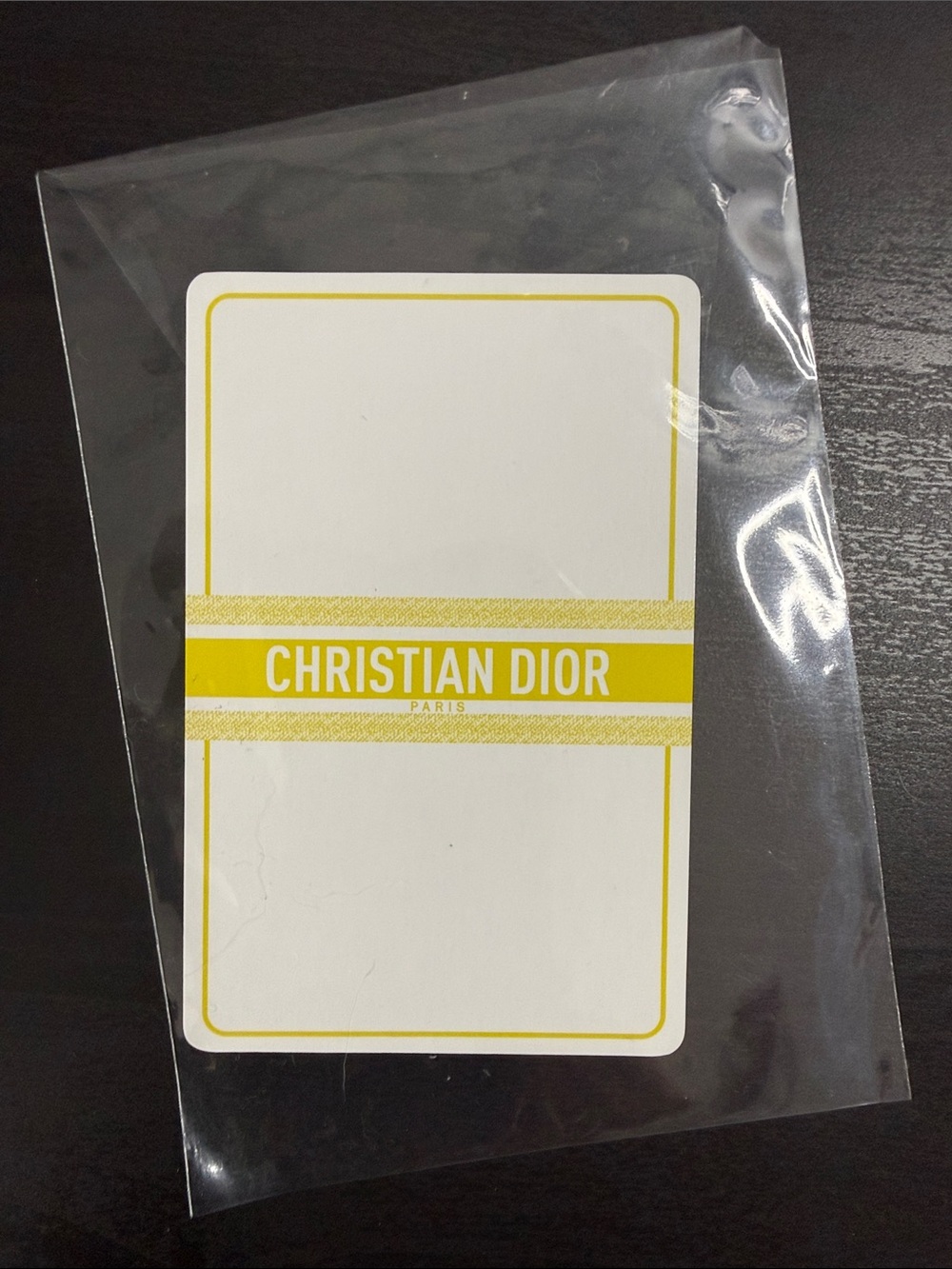 Christian Dior Playing Card